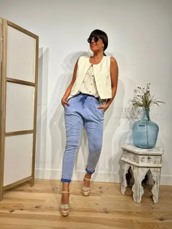 Blue Baggy Jeans SKALE
