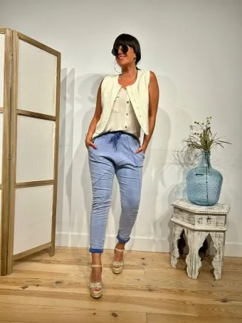 Blue Baggy Jeans SKALE