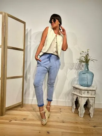 Blue Baggy Jeans SKALE