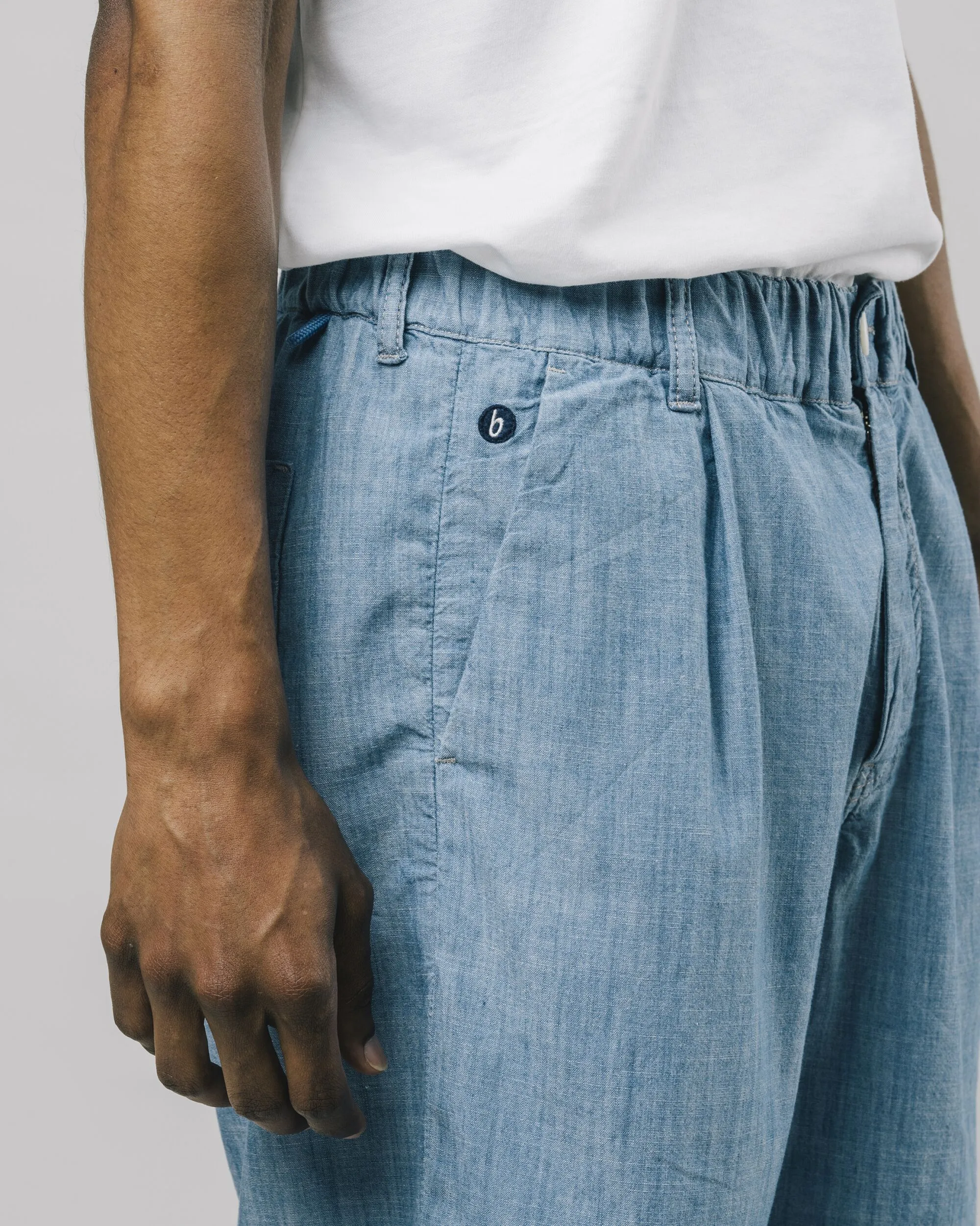 Blue Baggy Shorts
