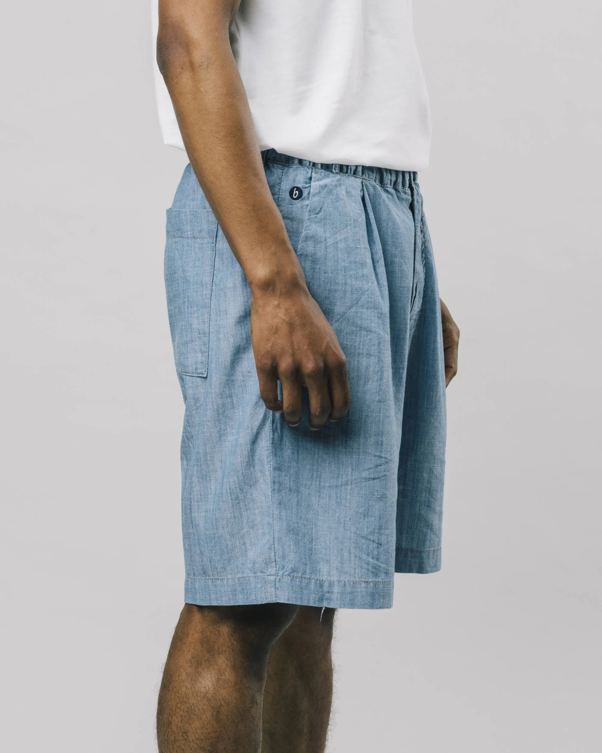 Blue Baggy Shorts