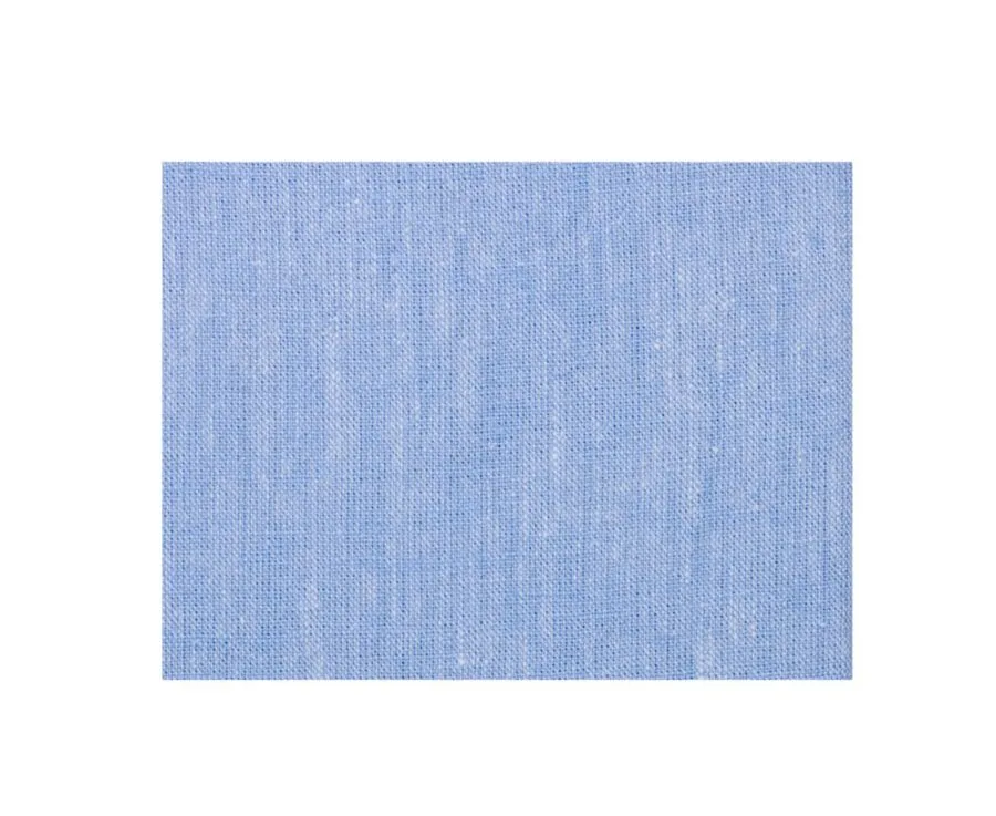 BLUE CHAMBRAY LINEN SHIRT  SILBERT