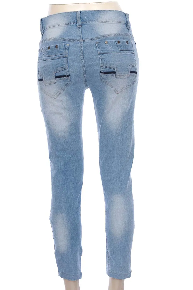 Blue denim jeans