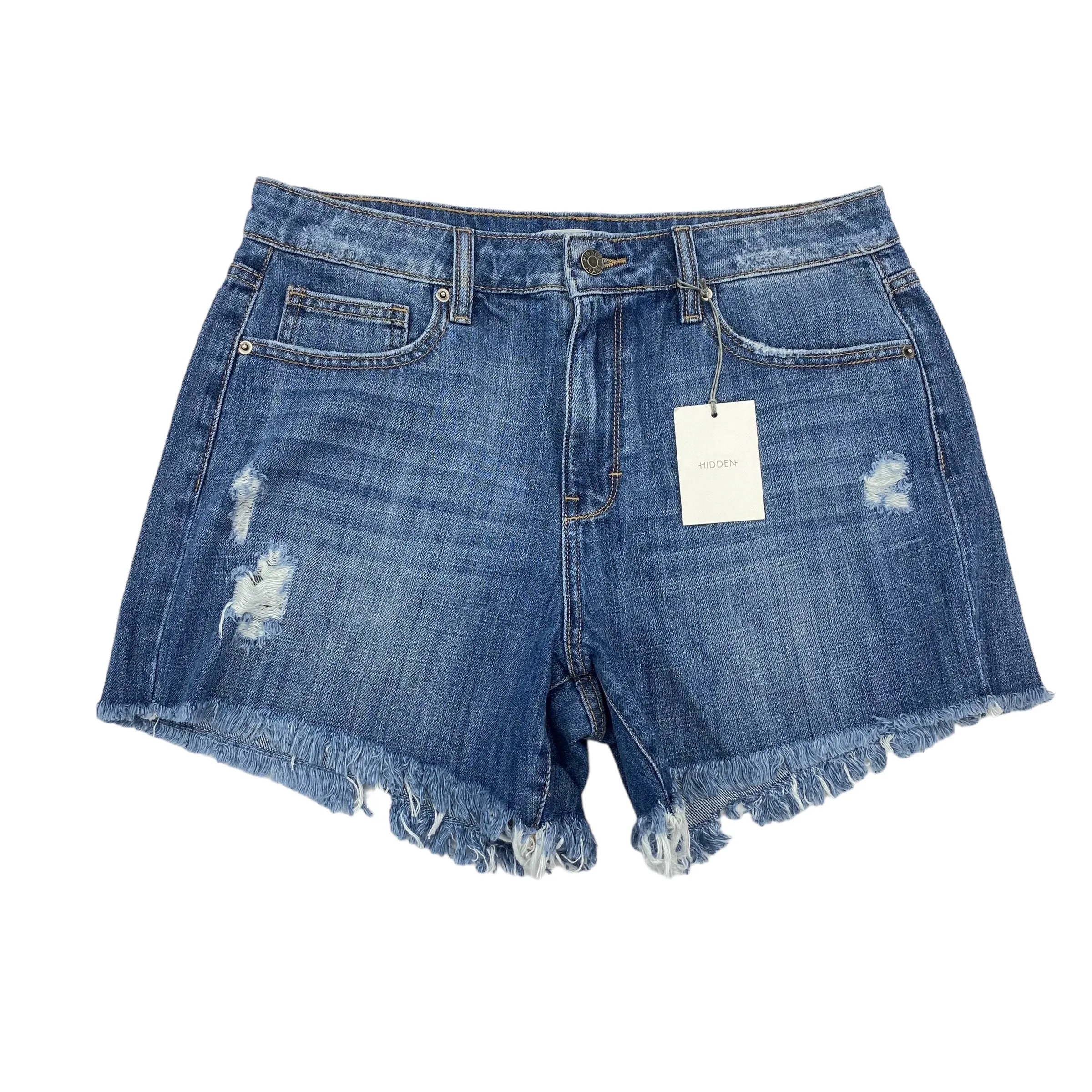 BLUE DENIM SHORTS  SIZE L