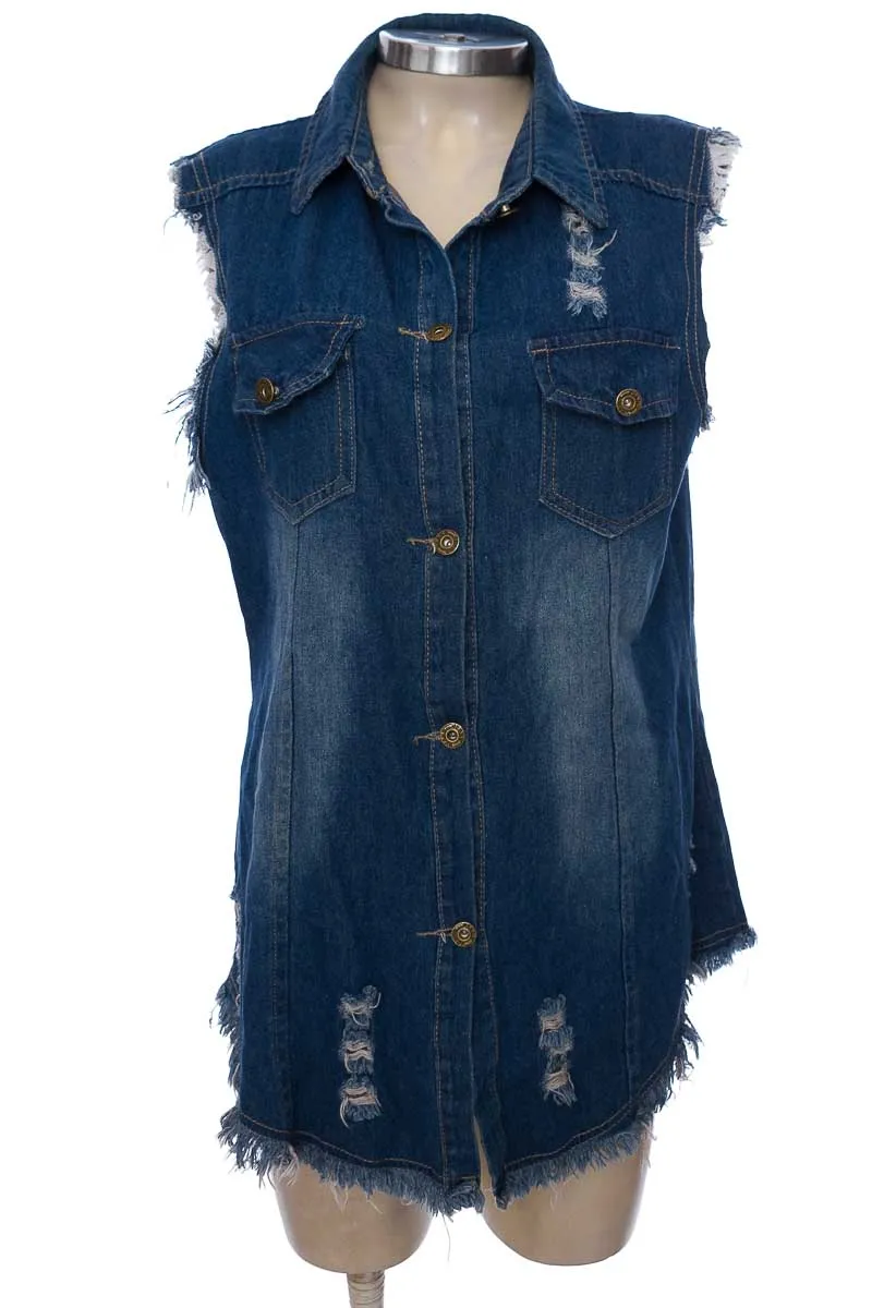 BLUE JACKET/COAT  LA CATTLEYA