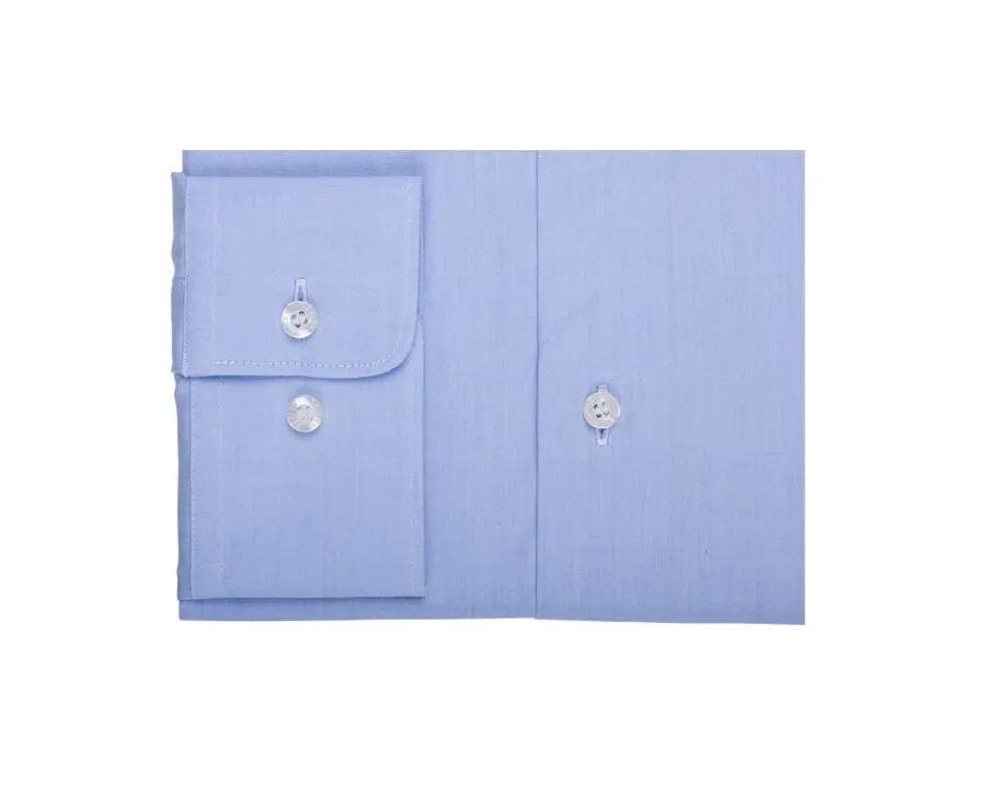 Blue sky cotton shirt ALBERT CLASSIC