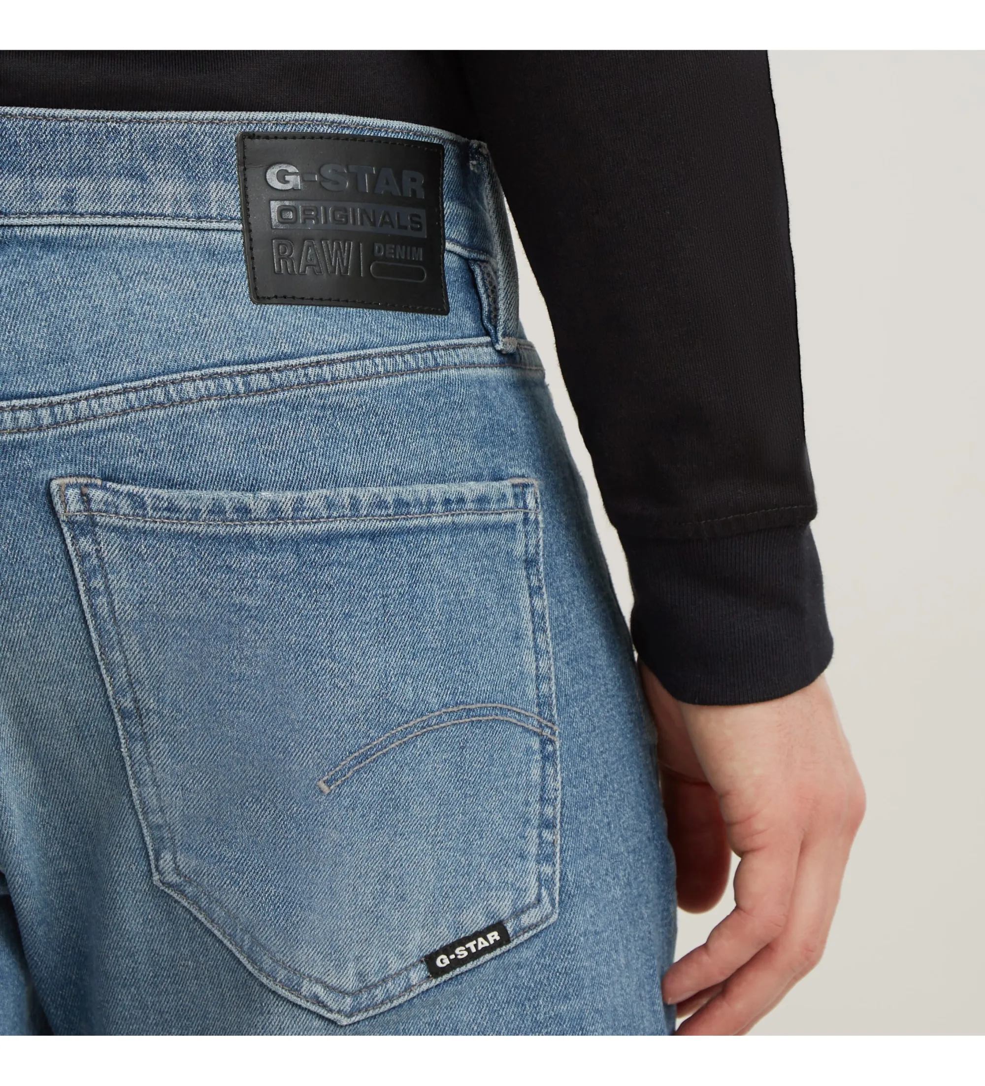 Blue straight jeans Mosa