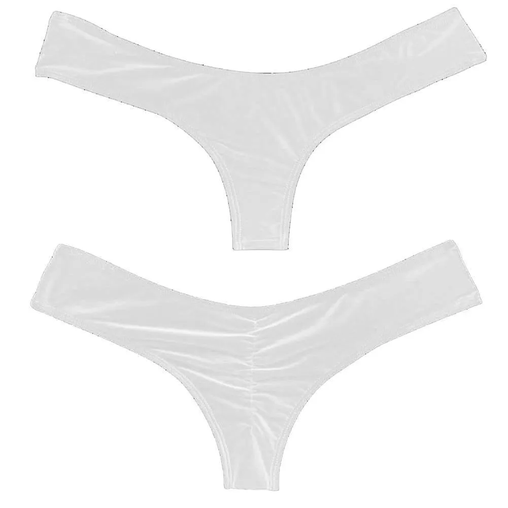 Bold and Direct: Brazilian Cheeky Thong Bikini Bottoms for Sexy Women