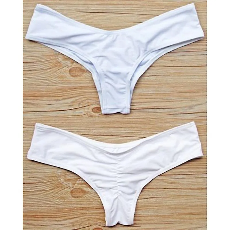 Bold and Direct: Brazilian Cheeky Thong Bikini Bottoms for Sexy Women