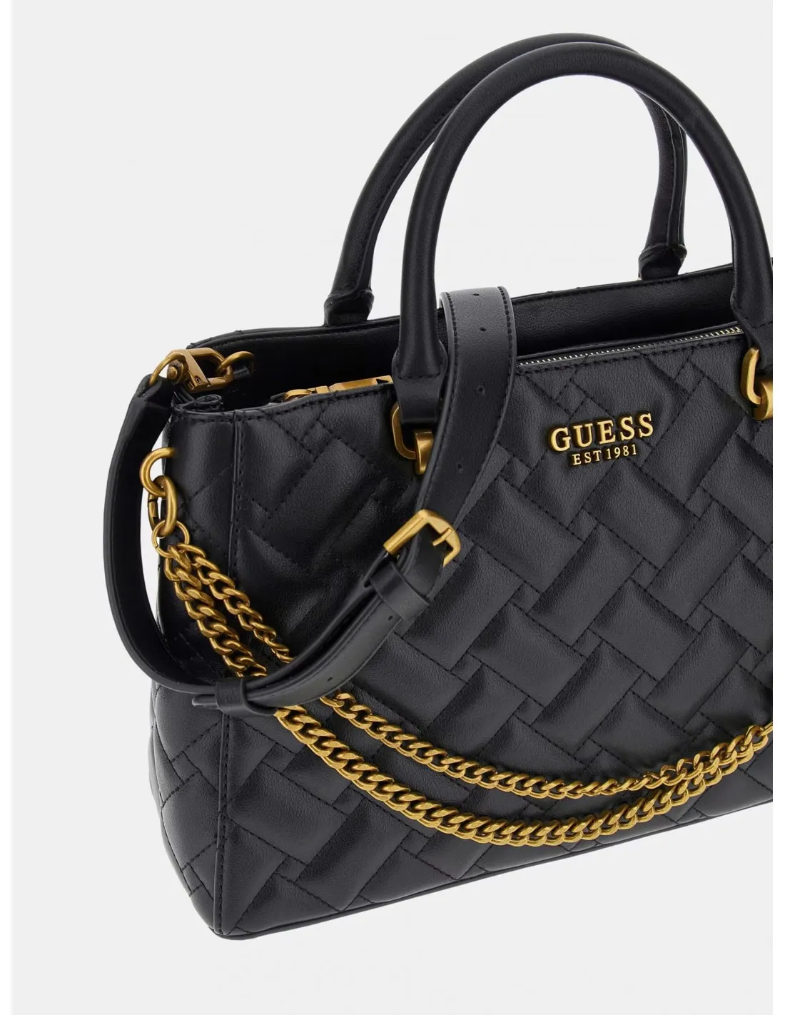 Guess Gracelynn Stitched Handbag