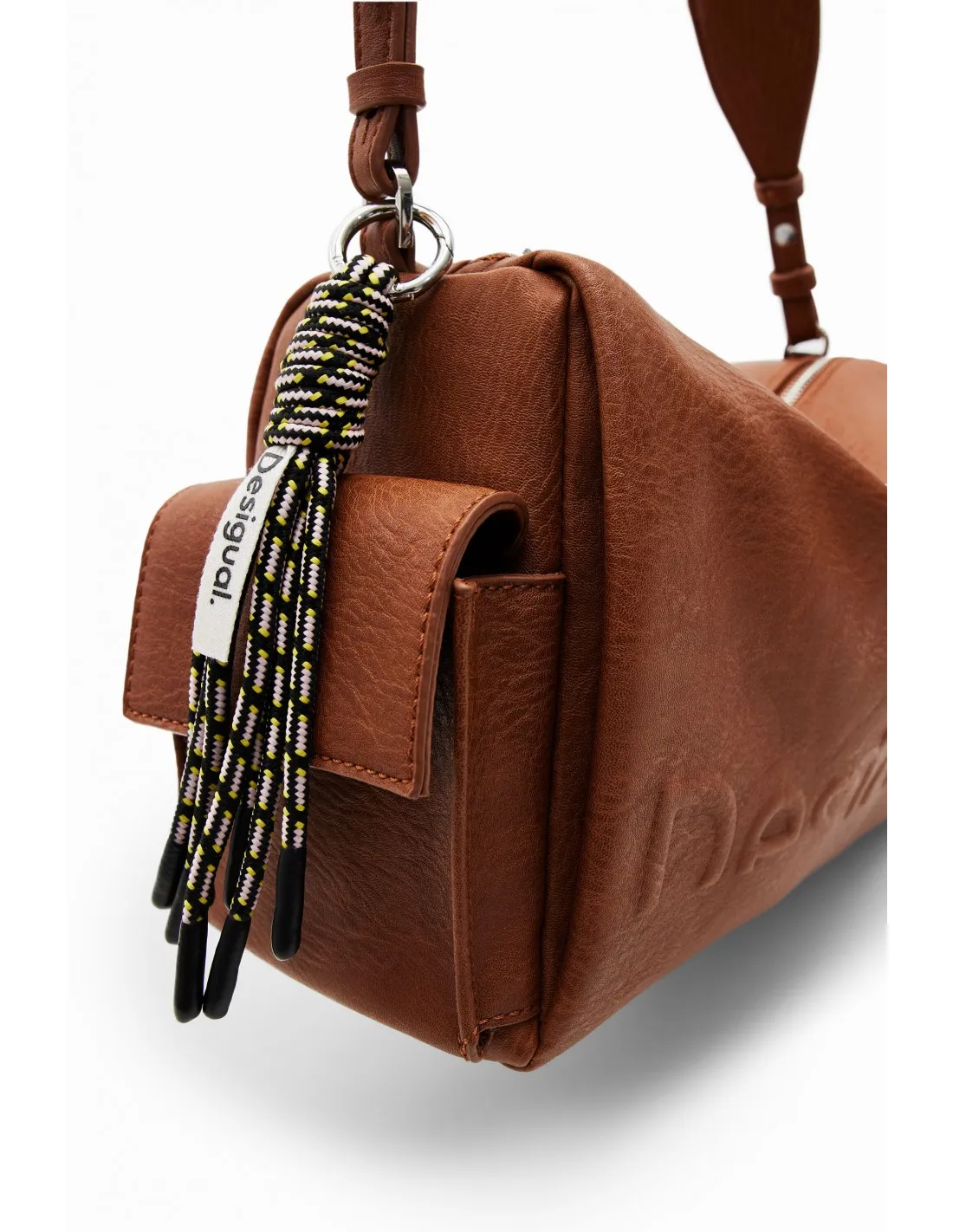 Desigual Half Logo Habana Medium Bag