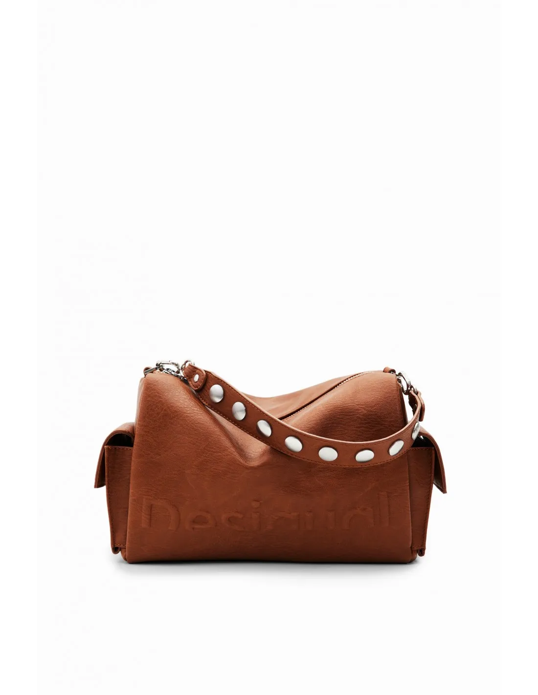Desigual Half Logo Habana Medium Bag