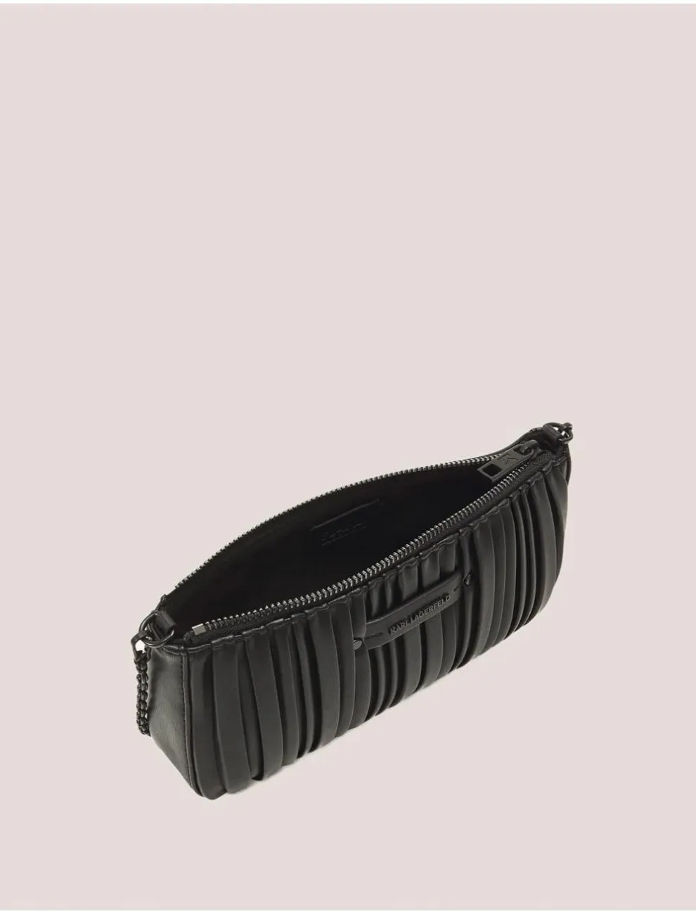 Karl Lagerfeld K/Kushion Shoulder Pouch Bag in Black for Women