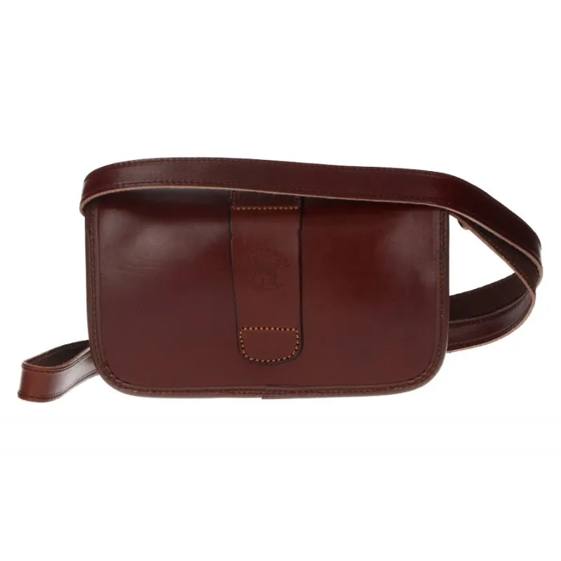 Bolso rociero cuero ad. baticola con correa