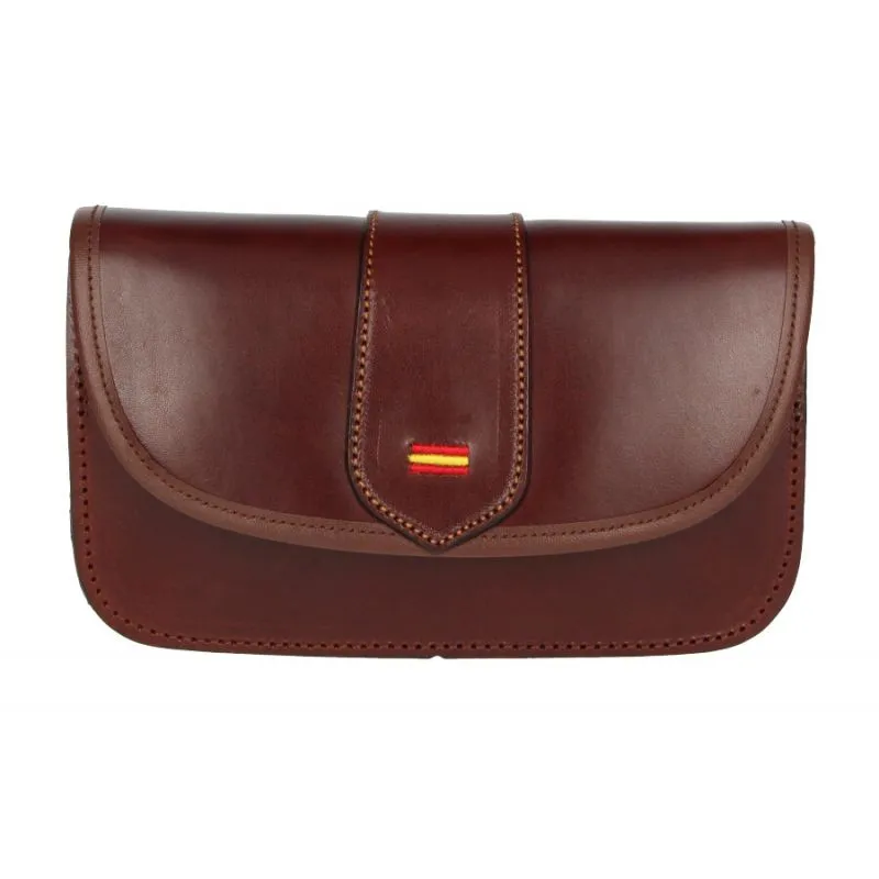 Bolso rociero liso bandera españa