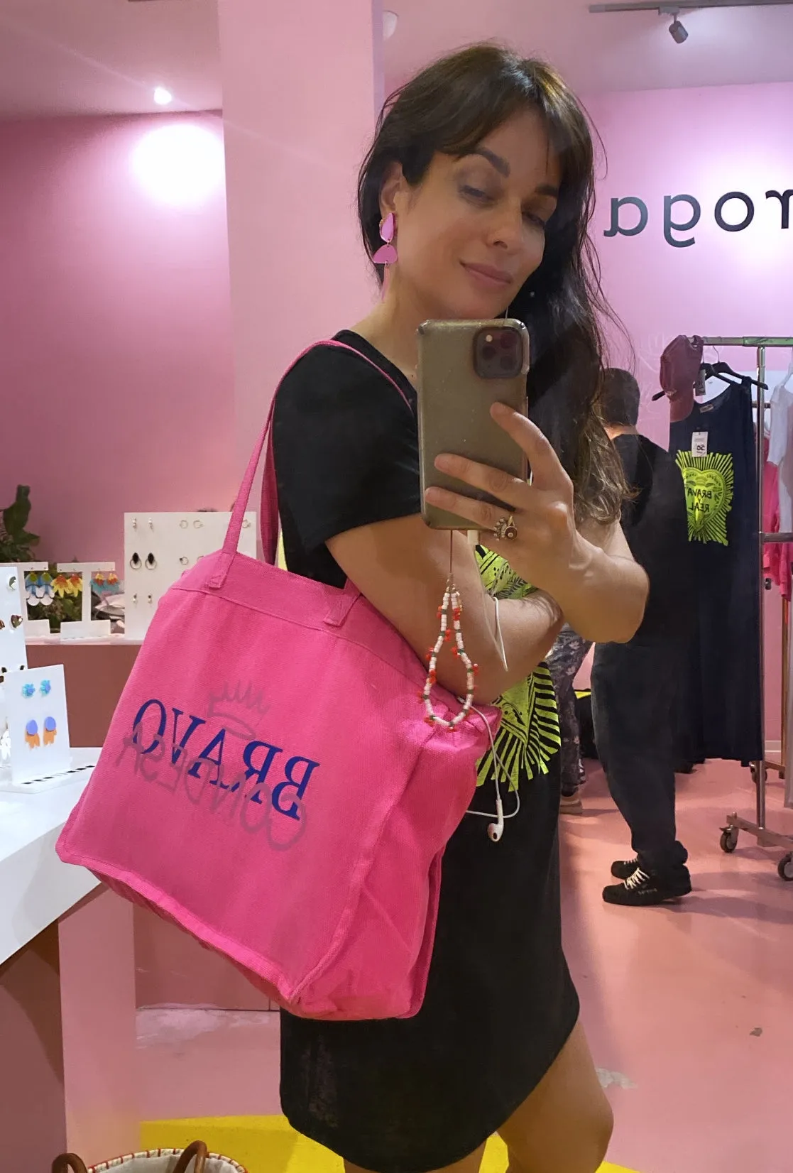 Bravo Condesa Fuchsia Tote Bag