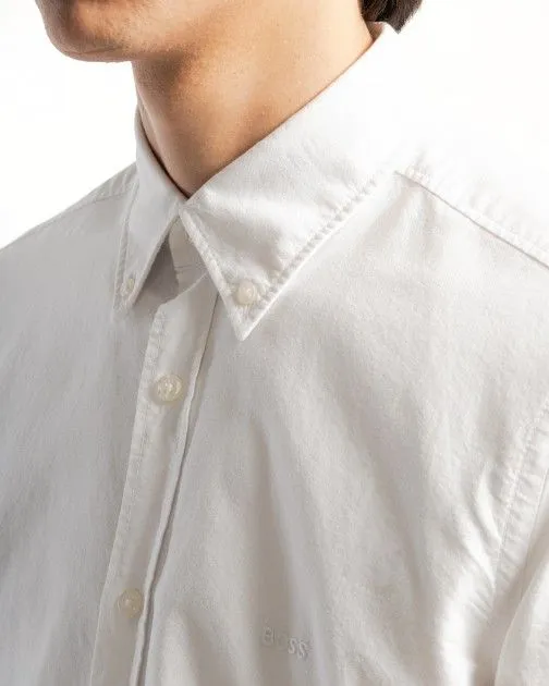 Boss Rickert white shirt