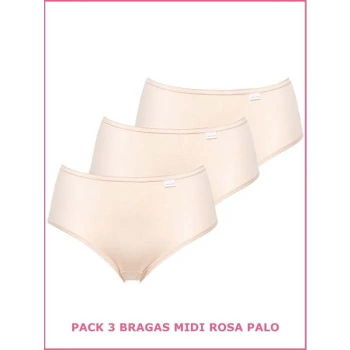 Braga midi Simply Organic Cotton Bio 60AH35 (Pack of 3)