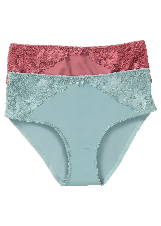 Bragas (2 unidades) Menta claro + baya rosada