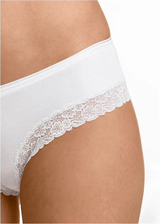 Brazilian panties (4 pack) Black and white.