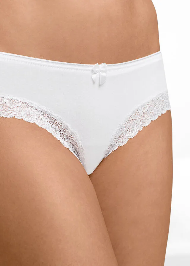 Brazilian panties (4 pack) Black and white.
