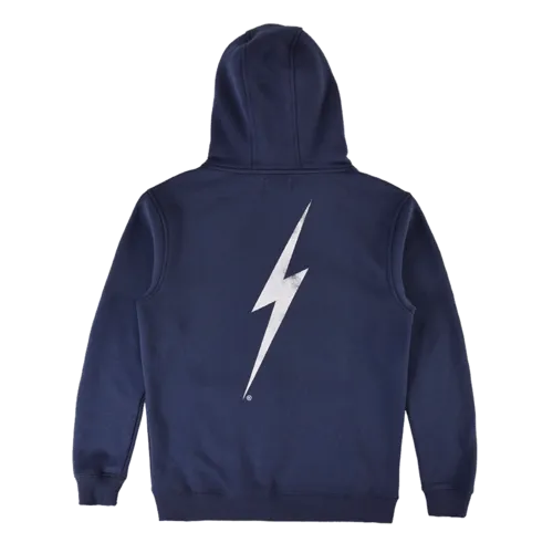 Brewer Junior Blue Zip Hoodie