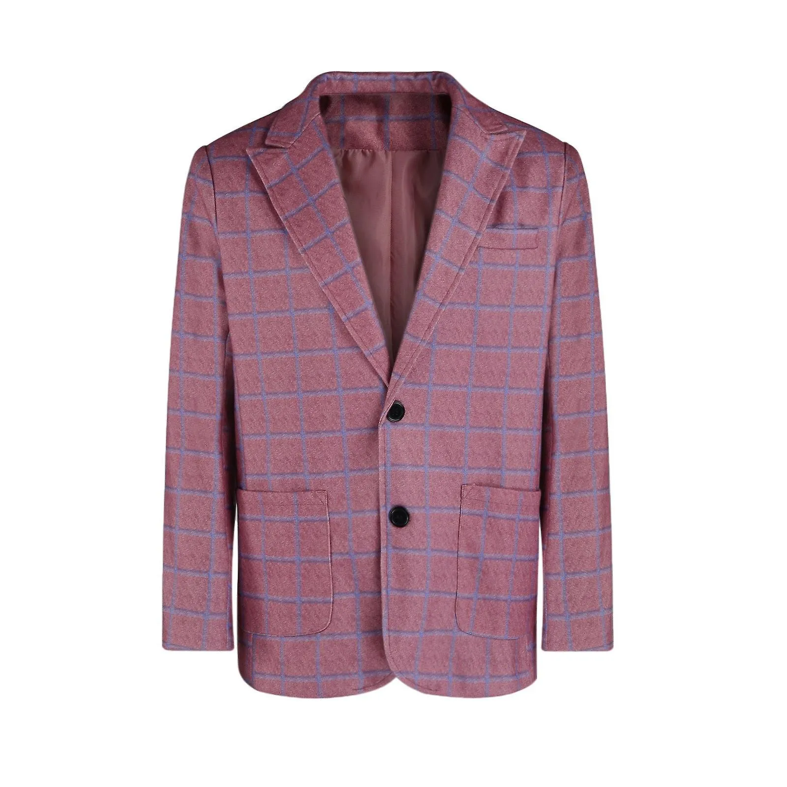 BUSINESS WINTER WOOL COAT FASHION LAPEL DOUBLEBREASTED MIDLENGTH JACKET