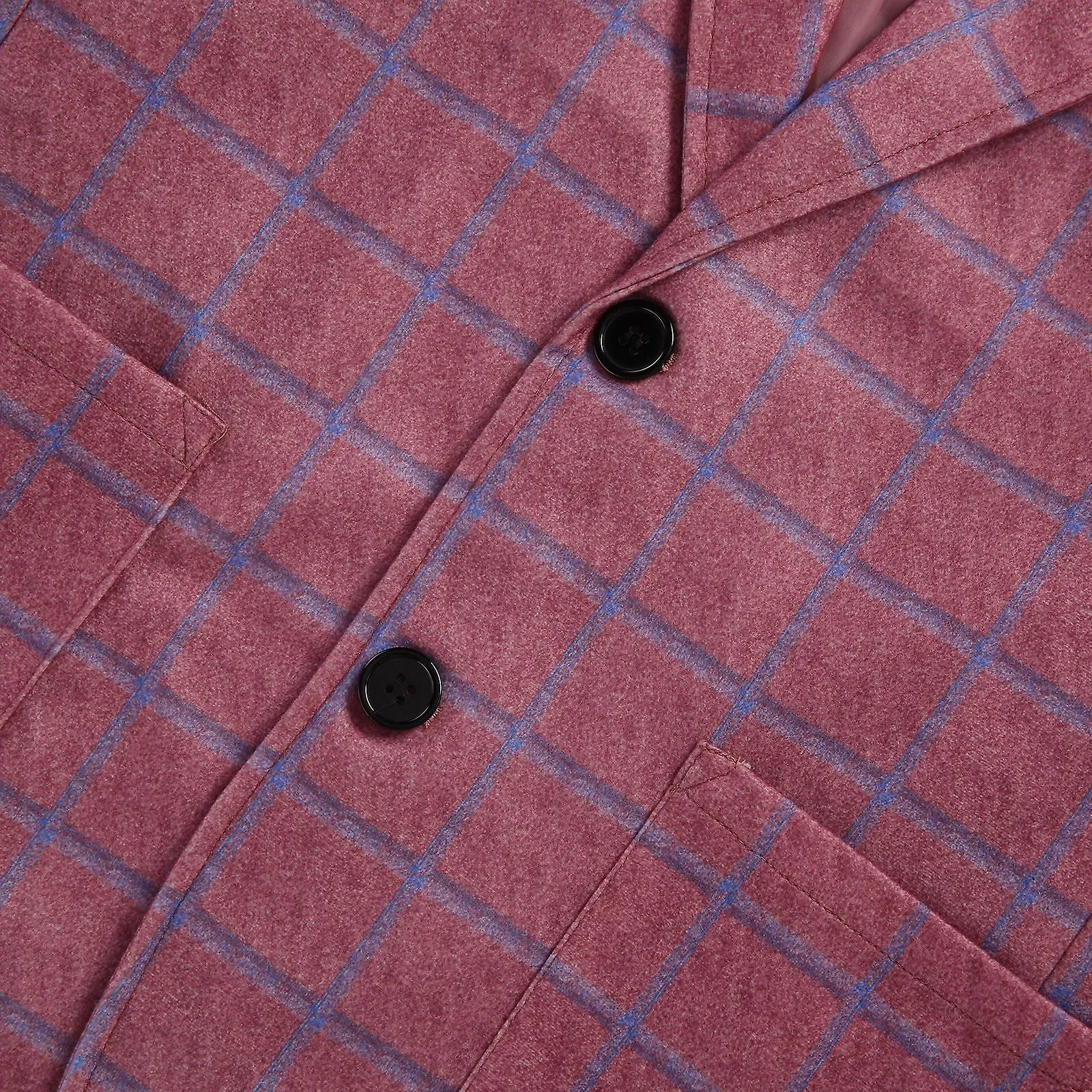 BUSINESS WINTER WOOL COAT FASHION LAPEL DOUBLEBREASTED MIDLENGTH JACKET