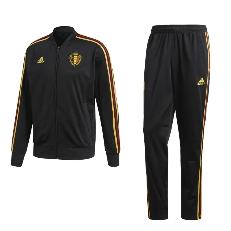 Belgium 2018/19 Adidas Black Track Suit