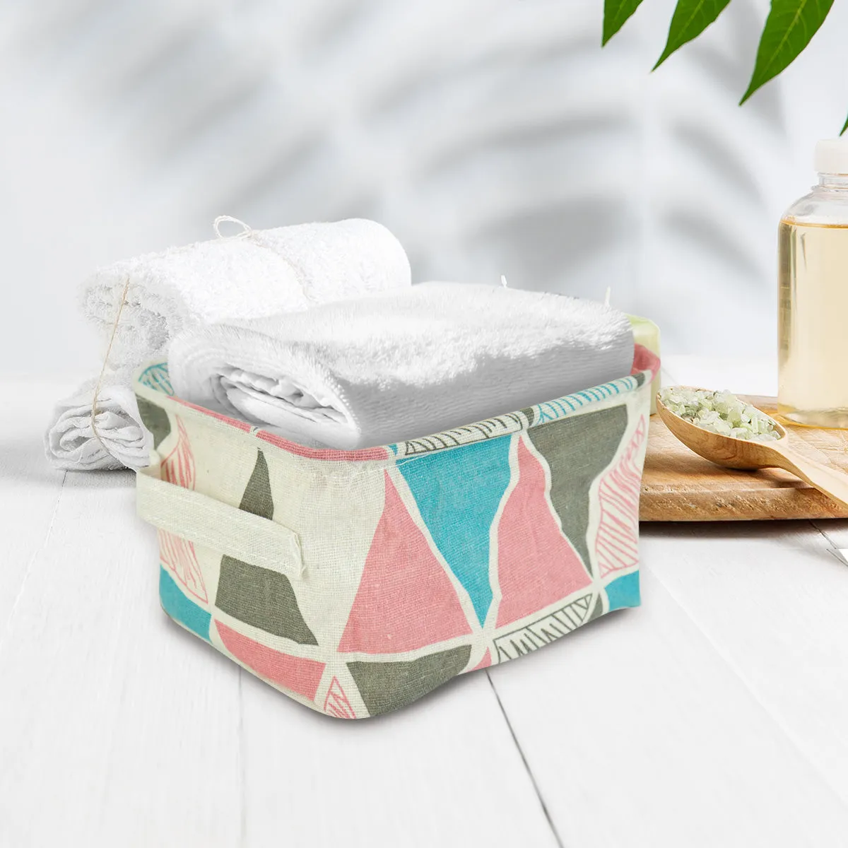 SQUARE STORAGE BOX, NONWOVEN ORGANIZER