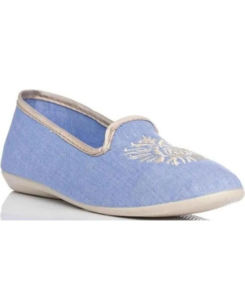 Calzado de casa NORTEÑAS  de Mujer ZAPATILLAS CASA CERRADAS NORTENAS VARIOS 1098025  AZUL CLARO