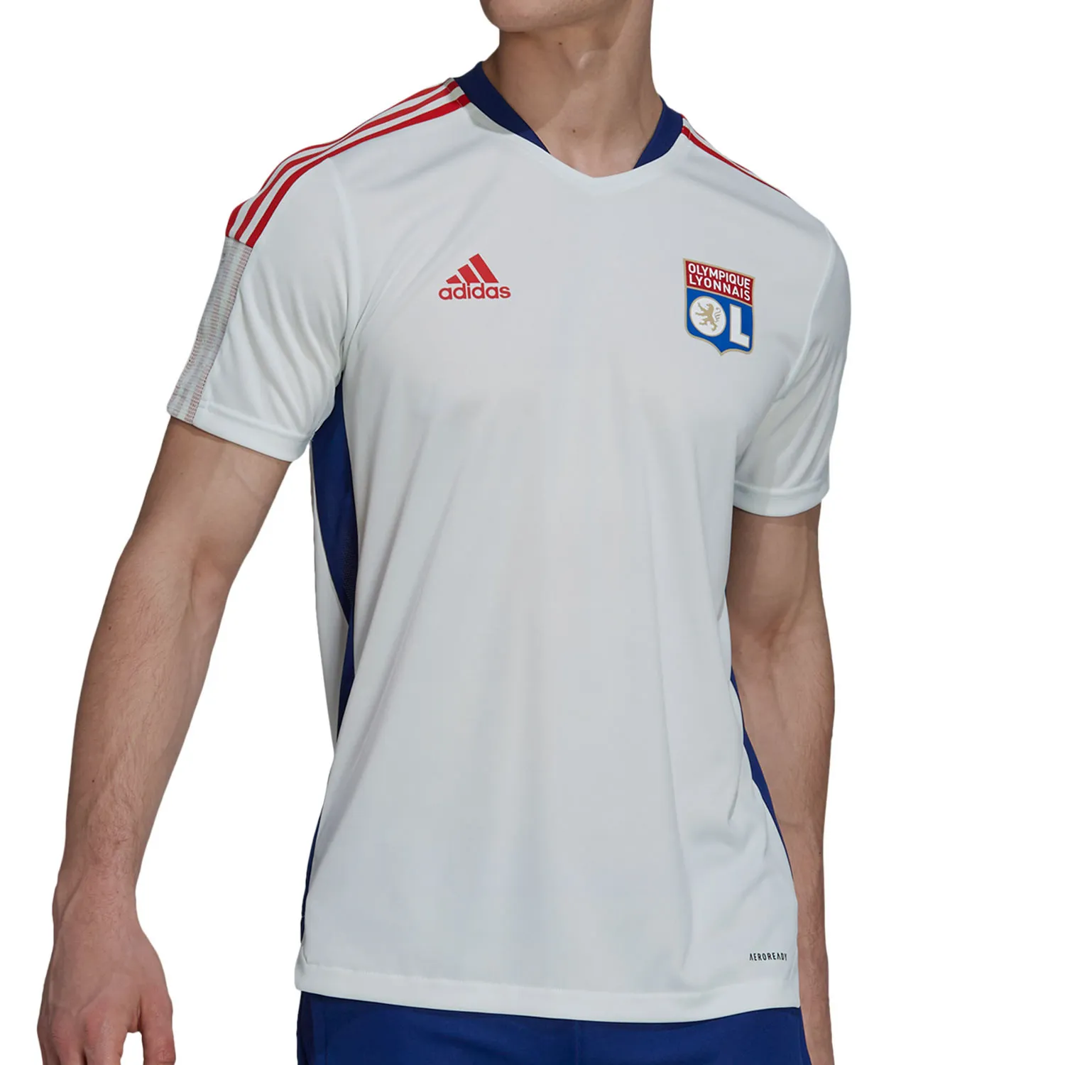 ADIDAS OLYMPIQUE LYON TRAINING TSHIRT