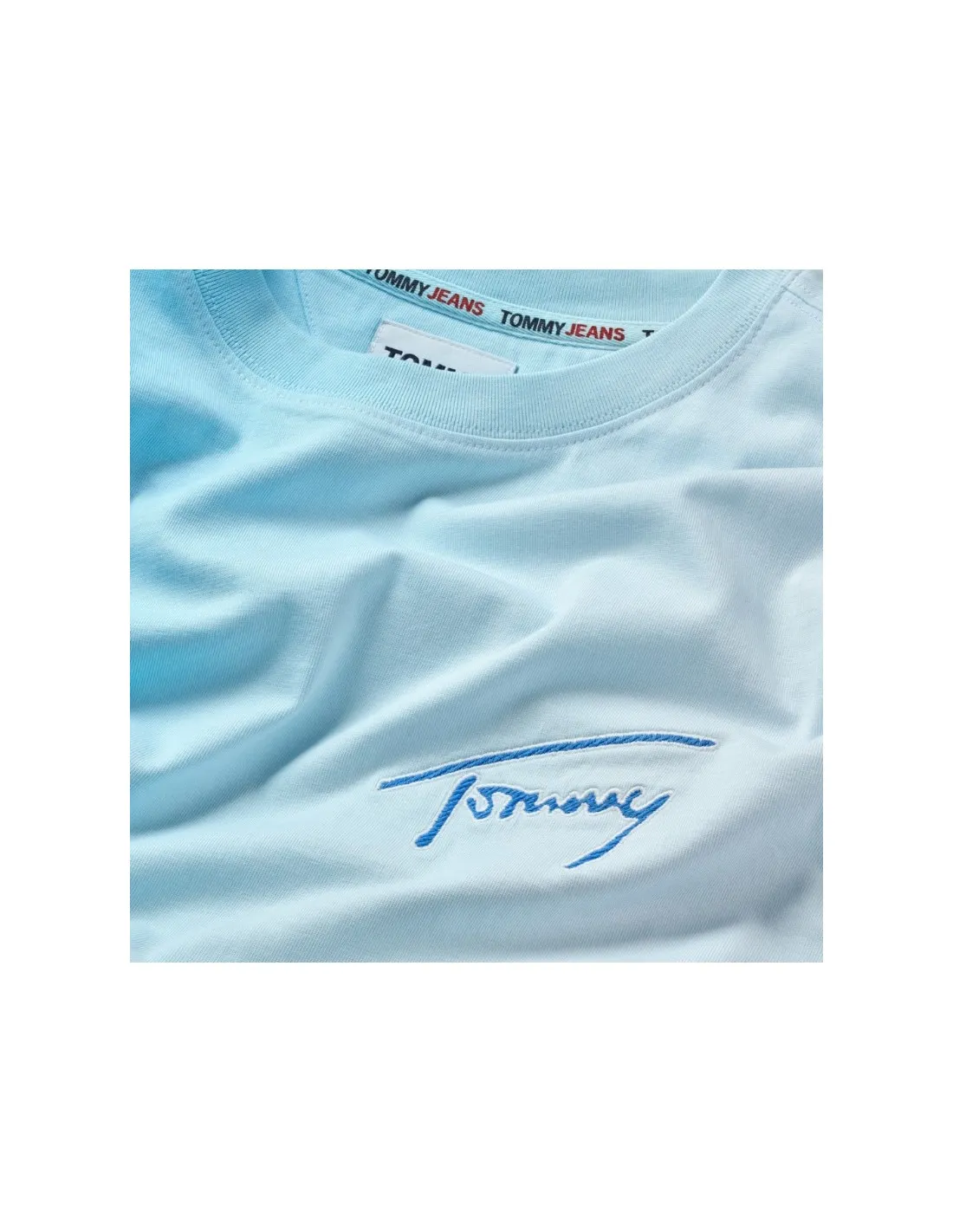 TOMMY JEANS CLASSIC CUT TSHIRT WITH GRADIENT EFFECT