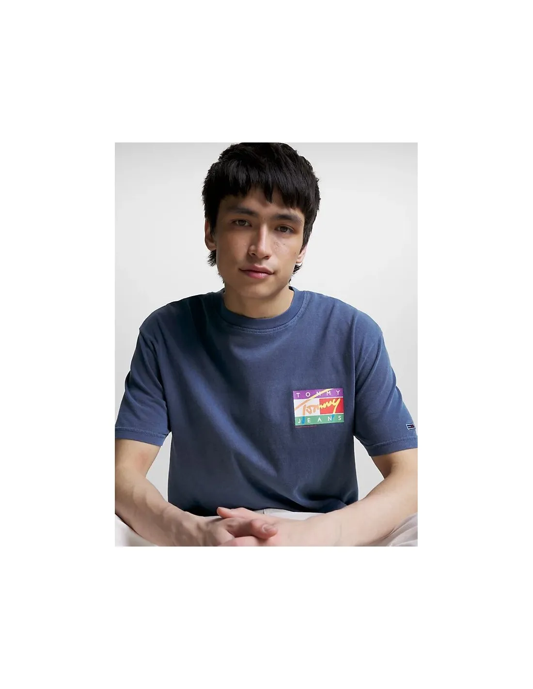 TOMMY JEANS CLASSIC LOGO DISTINCTIVE TSHIRT
