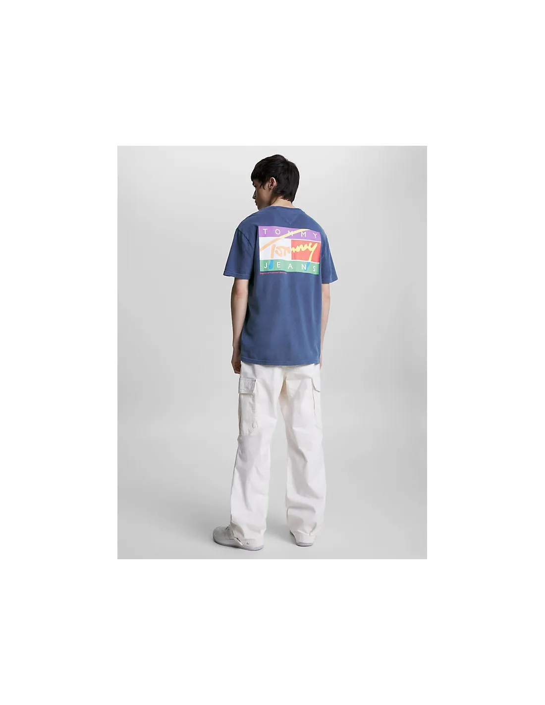 TOMMY JEANS CLASSIC LOGO DISTINCTIVE TSHIRT