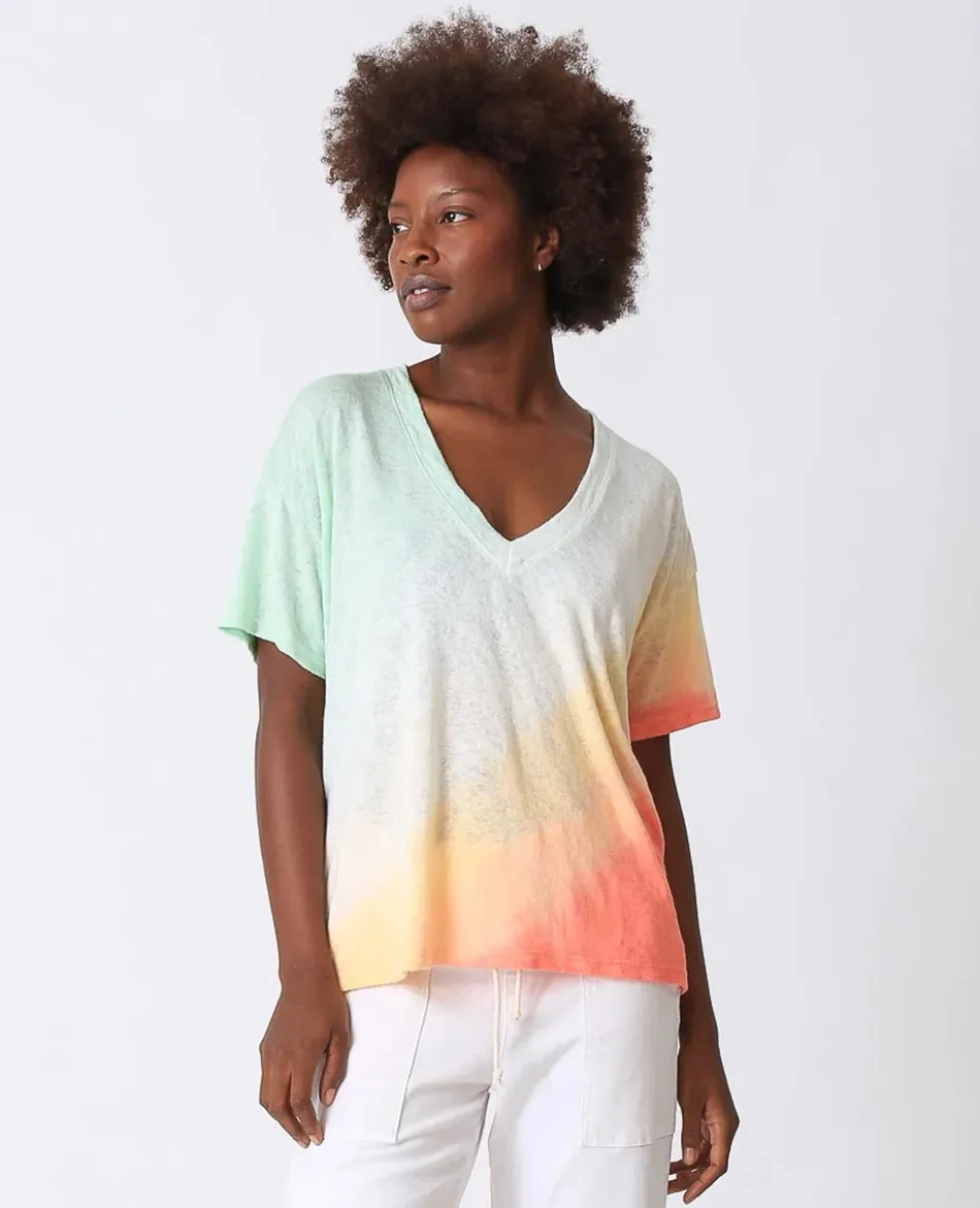 ELECTRIC & ROSE CHASE OMBRE TSHIRT
