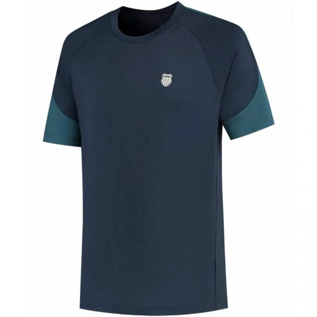 KSWISS HYPERCOURT MESH CREW 3 PEACOAT INDIAN TEAL TSHIRT