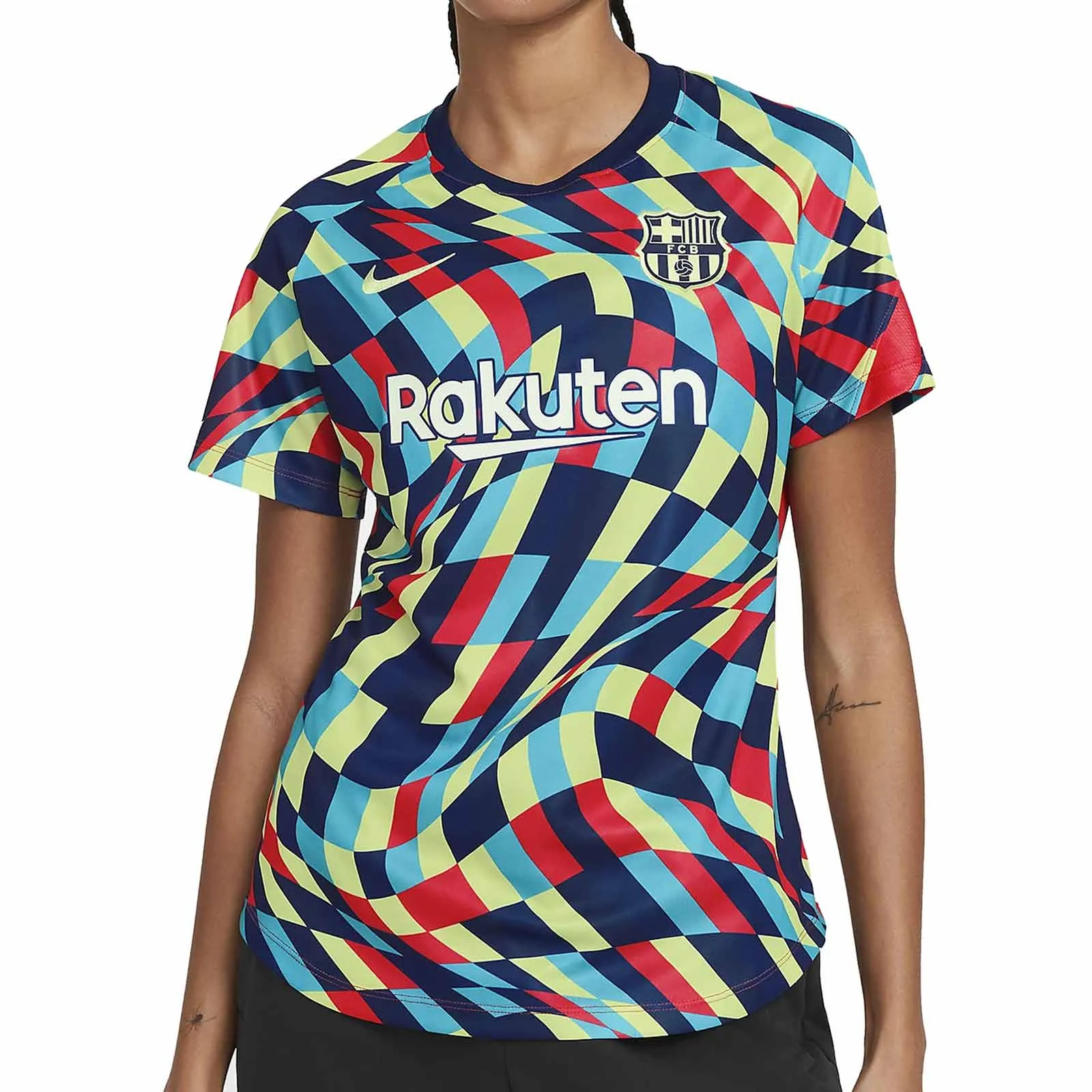NIKE BARCELONA WOMEN'S PREMATCH 20202021 SHIRT