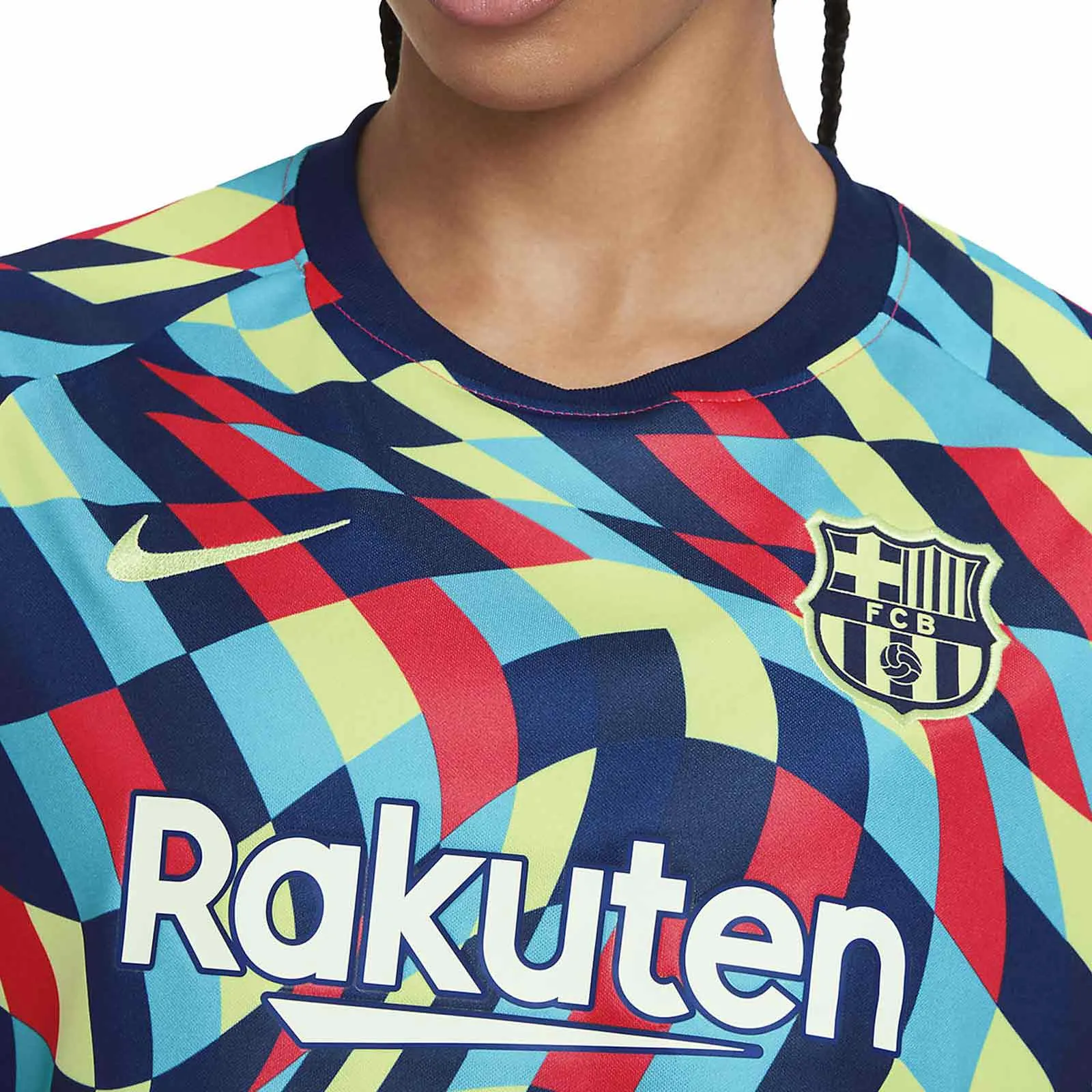 NIKE BARCELONA WOMEN'S PREMATCH 20202021 SHIRT