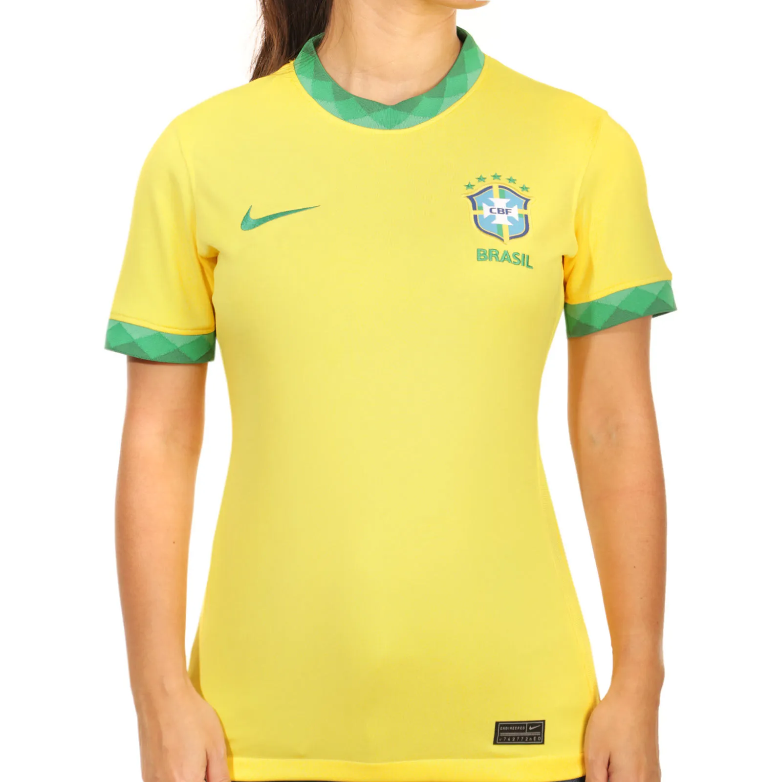 Camiseta Nike Brasil mujer 2020 Stadium