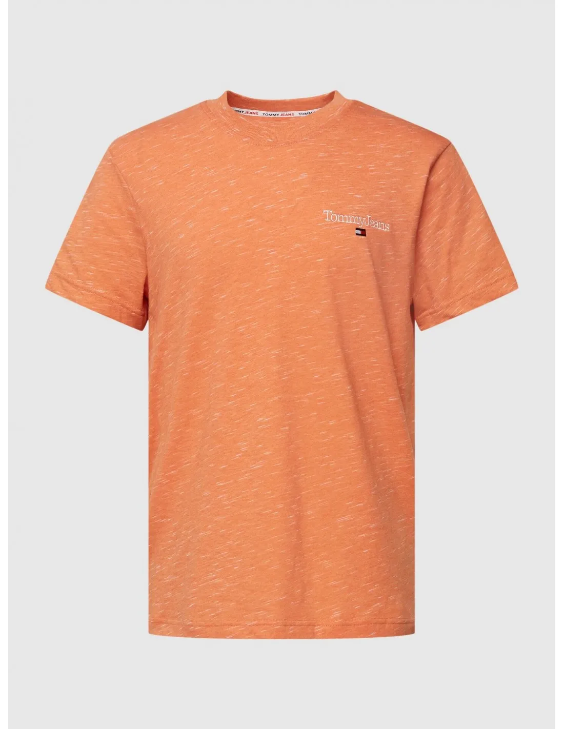 Tommy Jeans Regular Fit Heathered Slub Tee