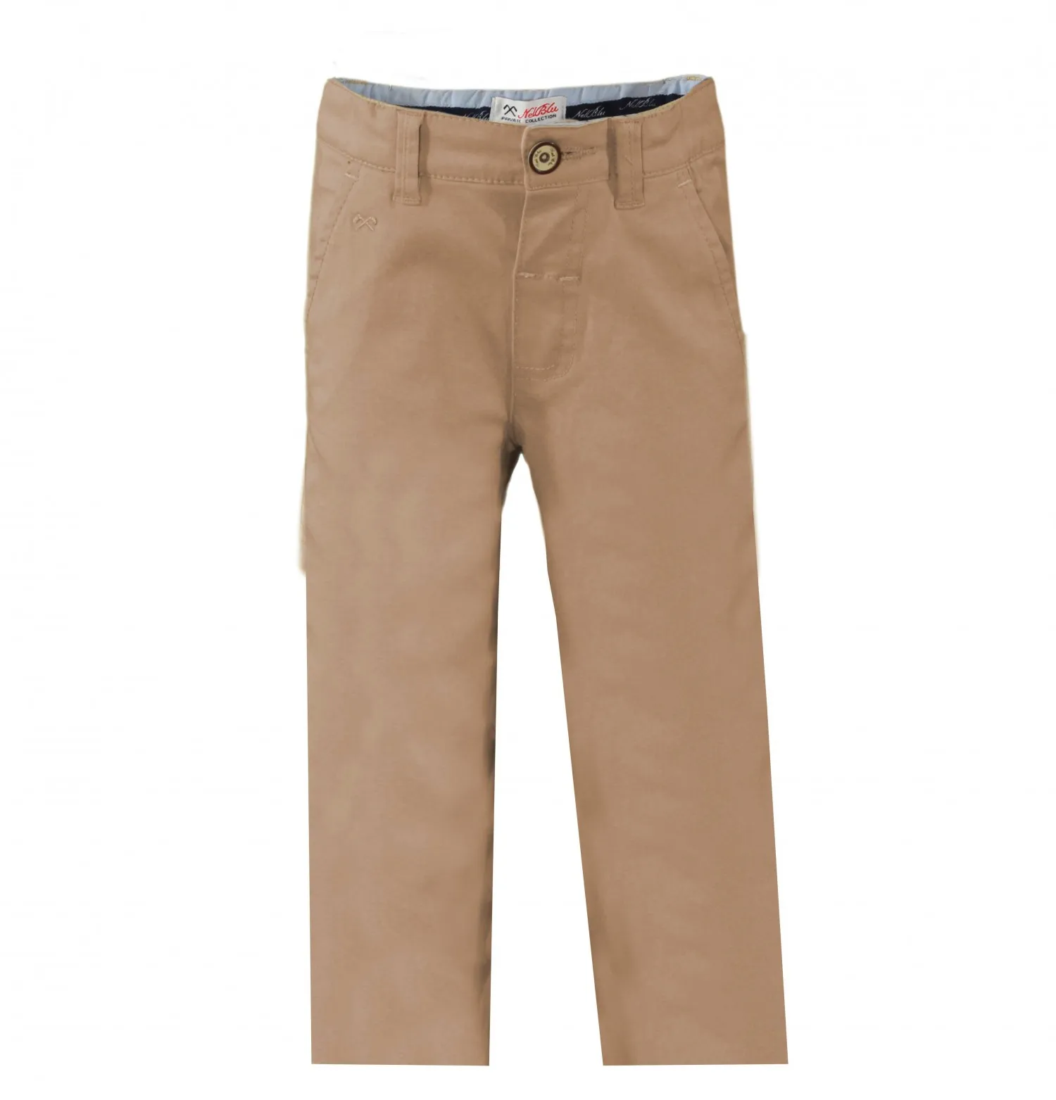 Canvas pants available in three colors.