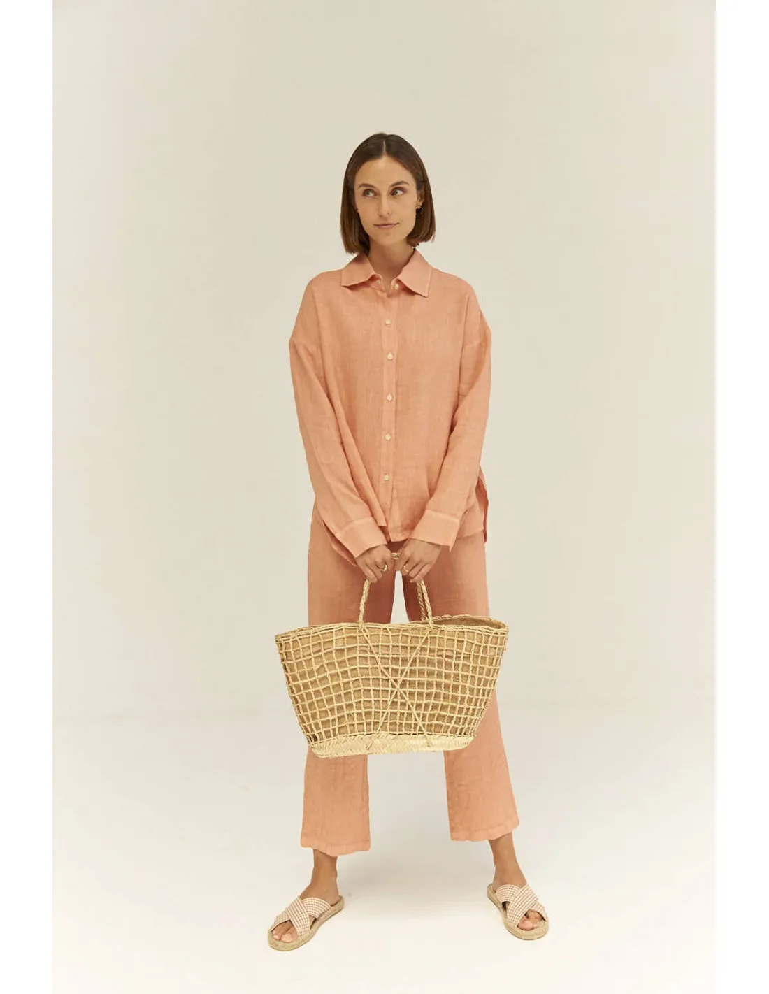 CARABU PANTS  CORAL