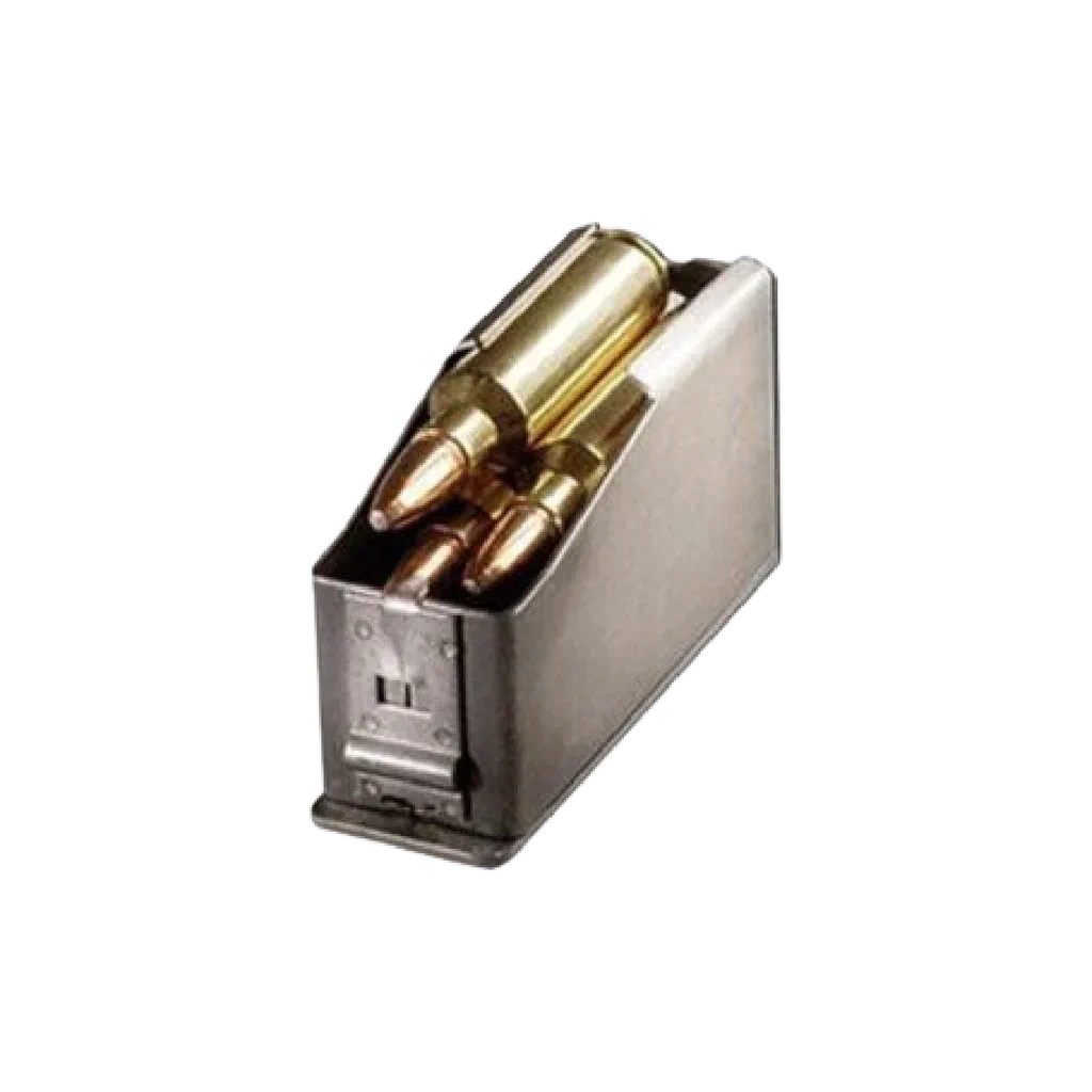 CARGADOR 5 CARTUCHOS ACERO INOXIDABLE SAKO 90 CAL. 22250