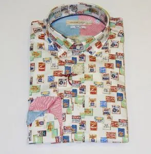 Carlos Cordoba 2786 printed shirt