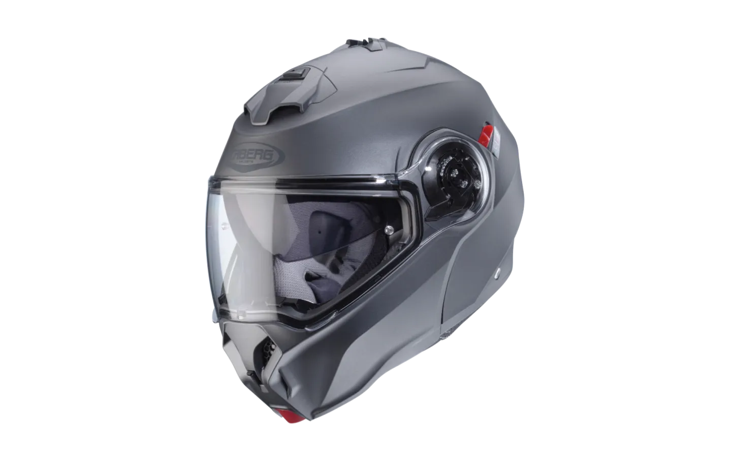 Mate Gun Metal Duke Evo Caberg Helmet |C0KA6091|