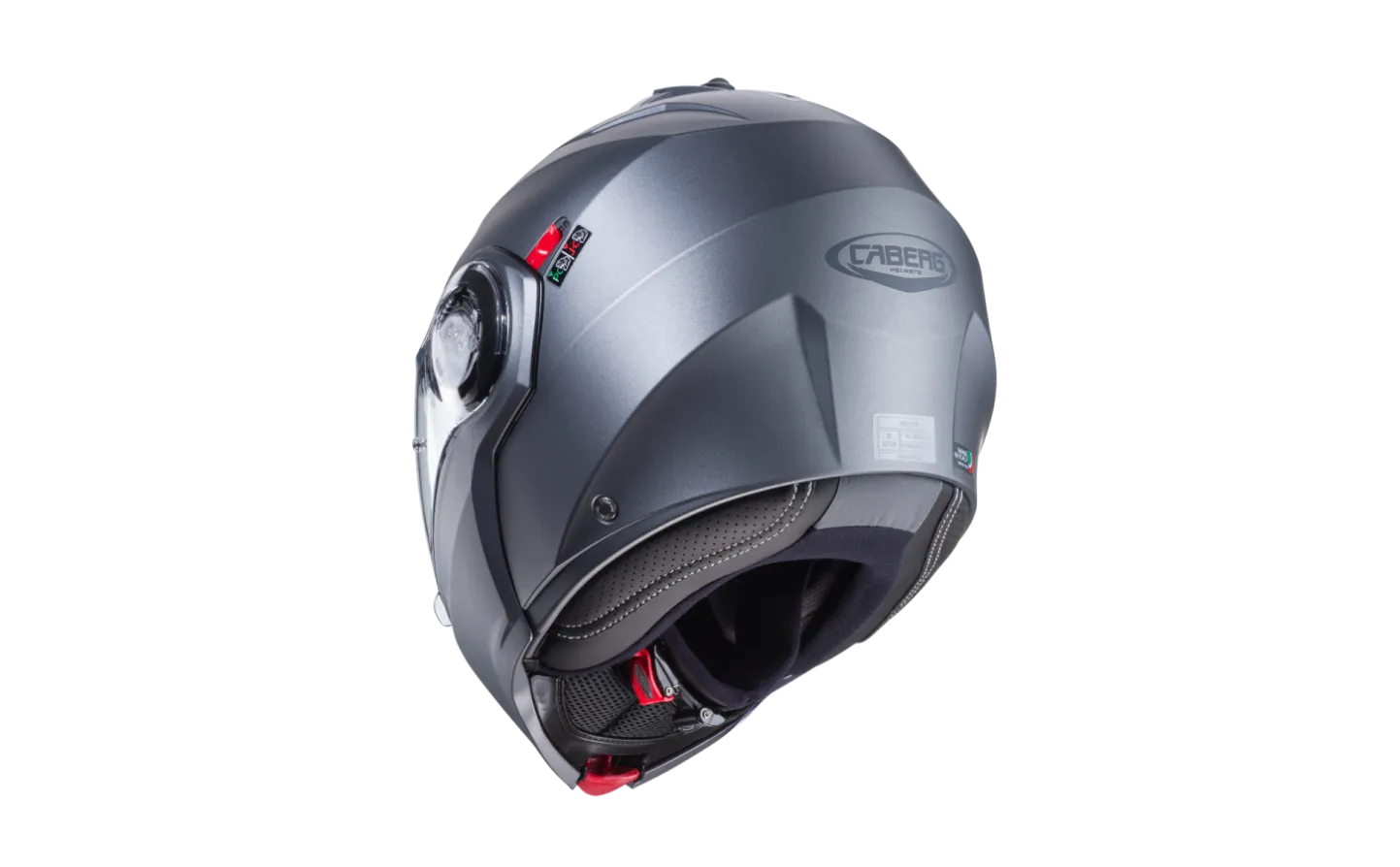 Mate Gun Metal Duke Evo Caberg Helmet |C0KA6091|