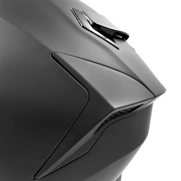 Matt Black Everone M72R Helmet