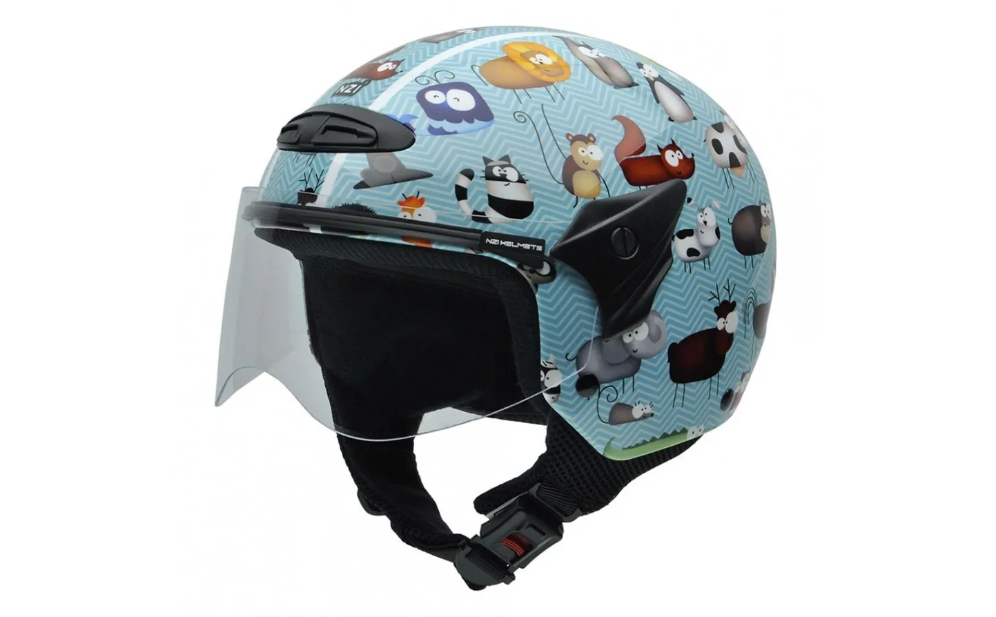 NZI Helix II Junior Graphics Animals Helmet |050269G711|