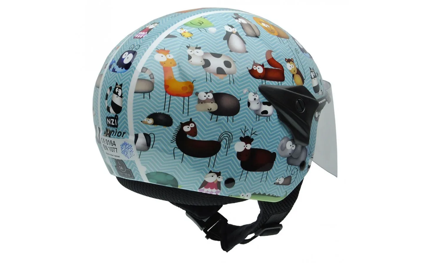 NZI Helix II Junior Graphics Animals Helmet |050269G711|